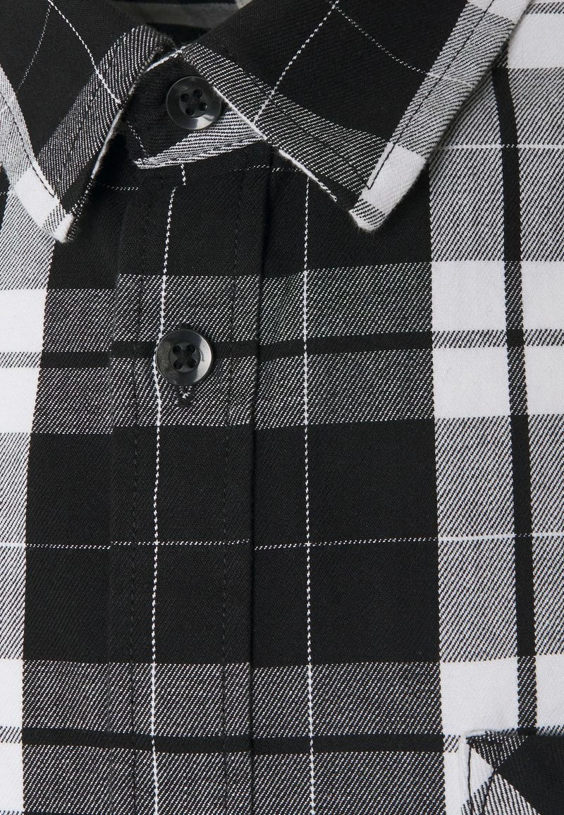 YOURTURN UNISEX - Camicia - Black/white 5 YOURTURN UNISEX - Camicia - Black/white - immagine 3