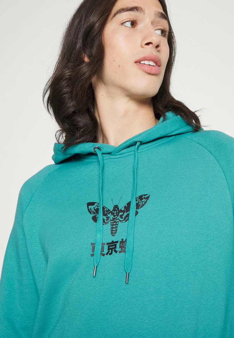 YOURTURN UNISEX - Felpa Con Cappuccio - Petrol 7 YOURTURN UNISEX - Felpa Con Cappuccio - Petrol - immagine 5