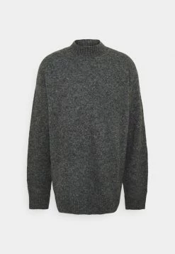 YOURTURN UNISEX - Maglione - Mottled Dark Grey