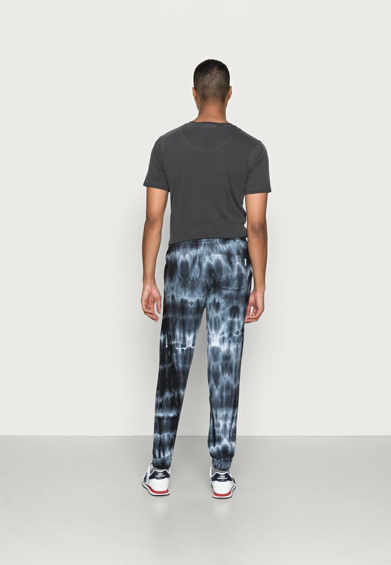 YOURTURN MONOCHROME TIE DYE JOGGER UNISEX - Pantaloni Sportivi - Black/off White 5 YOURTURN MONOCHROME TIE DYE JOGGER UNISEX - Pantaloni Sportivi - Black/off White - immagine 3