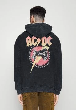 YOURTURN ACDC SWEAT UNISEX - Felpa Con Cappuccio - Black -Sconto YOURTURN in Italia 7887624b3e2f41c49f18c652ced27312
