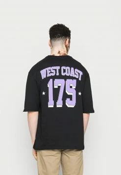 YOURTURN GRAPHIC T-SHIRT UNISEX - T-shirt Con Stampa - Black