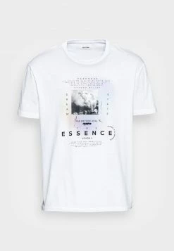 YOURTURN ESSENCE GRAPHIC T-SHIRT UNISEX - T-shirt Con Stampa - White -Sconto YOURTURN in Italia 832ef023da50466ba2ddfdb1be32172f