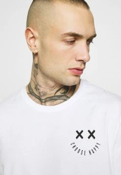 YOURTURN T-shirt Con Stampa - White, Unisex -Sconto YOURTURN in Italia 882d4c899e9a4ba4954eb9db0346d9cf