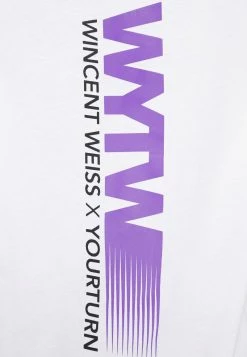 YOURTURN GRAPHIC TEE WINCENT WEISS UNISEX - T-shirt Con Stampa - White -Sconto YOURTURN in Italia 89e468a126574b7d9cddf456808fa12e