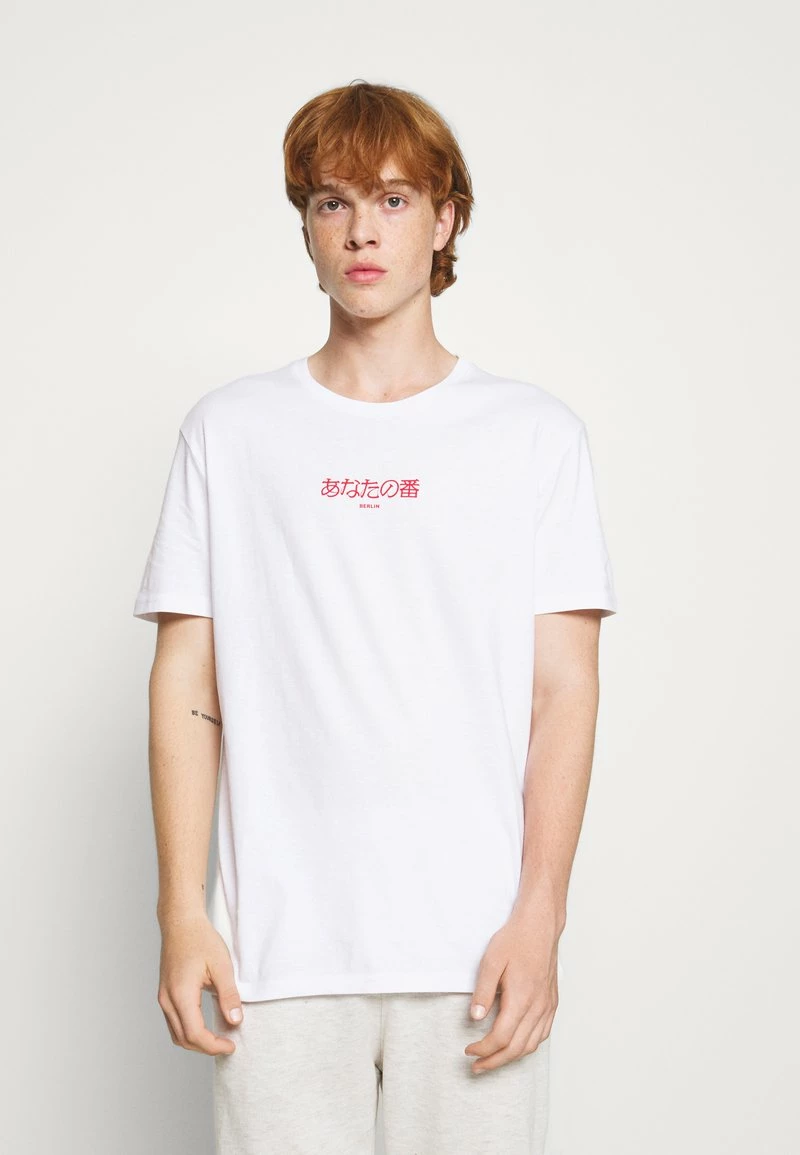 YOURTURN Unisex T-shirt Con Stampa - White 3 YOURTURN Unisex T-shirt Con Stampa - White