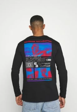 YOURTURN UNISEX - Maglietta A Manica Lunga - Black -Sconto YOURTURN in Italia 8ab3434a01e64f75b3969749db7e48a9