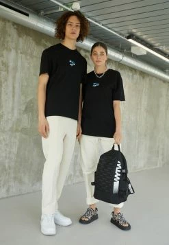 YOURTURN GRAPHIC TEE WINCENT WEISS UNISEX - T-shirt Con Stampa - Black