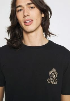 YOURTURN UNISEX - T-shirt Con Stampa - Black/yellow 11 YOURTURN UNISEX - T-shirt Con Stampa - Black/yellow -Sconto YOURTURN in Italia 8f505fdf8d1a40e7a1d193112ae774ad