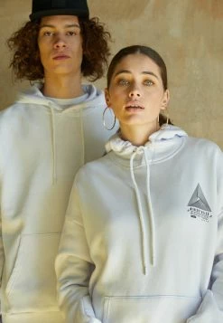 YOURTURN WINCENT WEISS TRIANGLE LOGO UNISEX - Felpa Con Cappuccio - White -Sconto YOURTURN in Italia 8f92c0116c48448e9b6f808274a5bd21