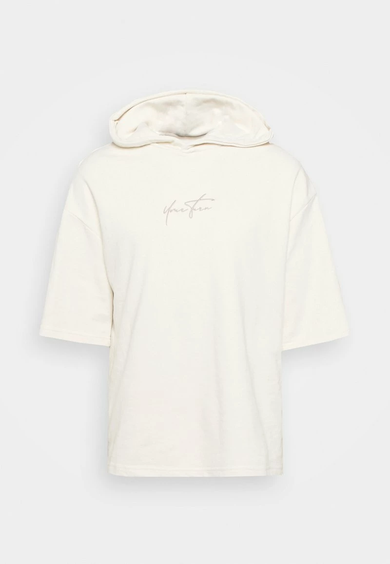 YOURTURN SLEEVE HOODIE UNISEX - Felpa - Off-white 7 YOURTURN SLEEVE HOODIE UNISEX - Felpa - Off-white - immagine 5