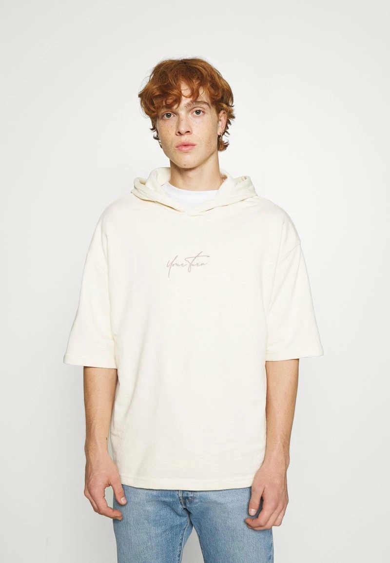 YOURTURN SLEEVE HOODIE UNISEX - Felpa - Off-white 3 YOURTURN SLEEVE HOODIE UNISEX - Felpa - Off-white
