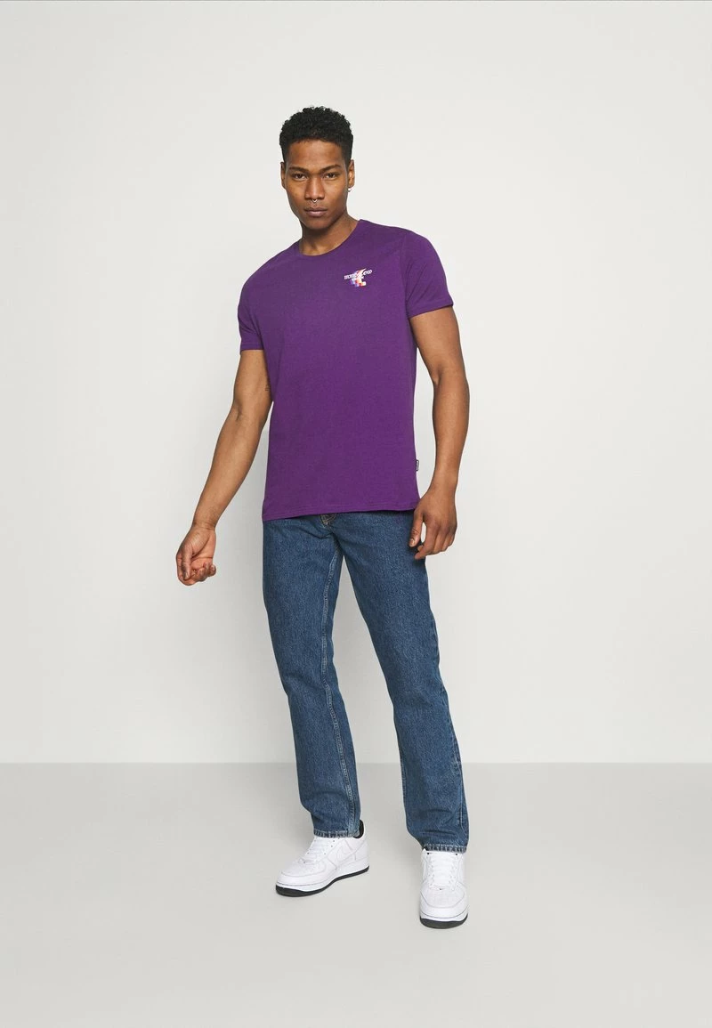 YOURTURN UNISEX - T-shirt Con Stampa - Purple 4 YOURTURN UNISEX - T-shirt Con Stampa - Purple - immagine 2