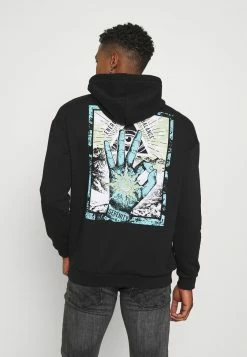 YOURTURN UNISEX - Felpa Con Cappuccio - Black -Sconto YOURTURN in Italia 92e79f149261488392a153f8c880e02e