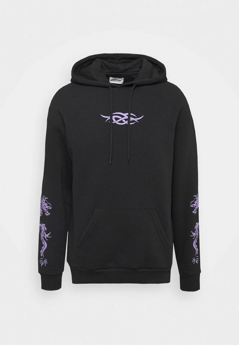 YOURTURN UNISEX - Felpa Con Cappuccio - Black 7 YOURTURN UNISEX - Felpa Con Cappuccio - Black - immagine 5