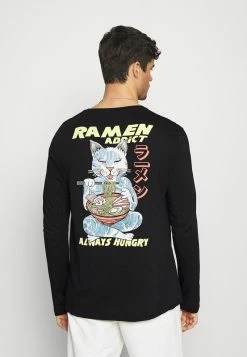 YOURTURN Unisex Maglietta A Manica Lunga - Black -Sconto YOURTURN in Italia 9538c27378074f478361460a810f2846