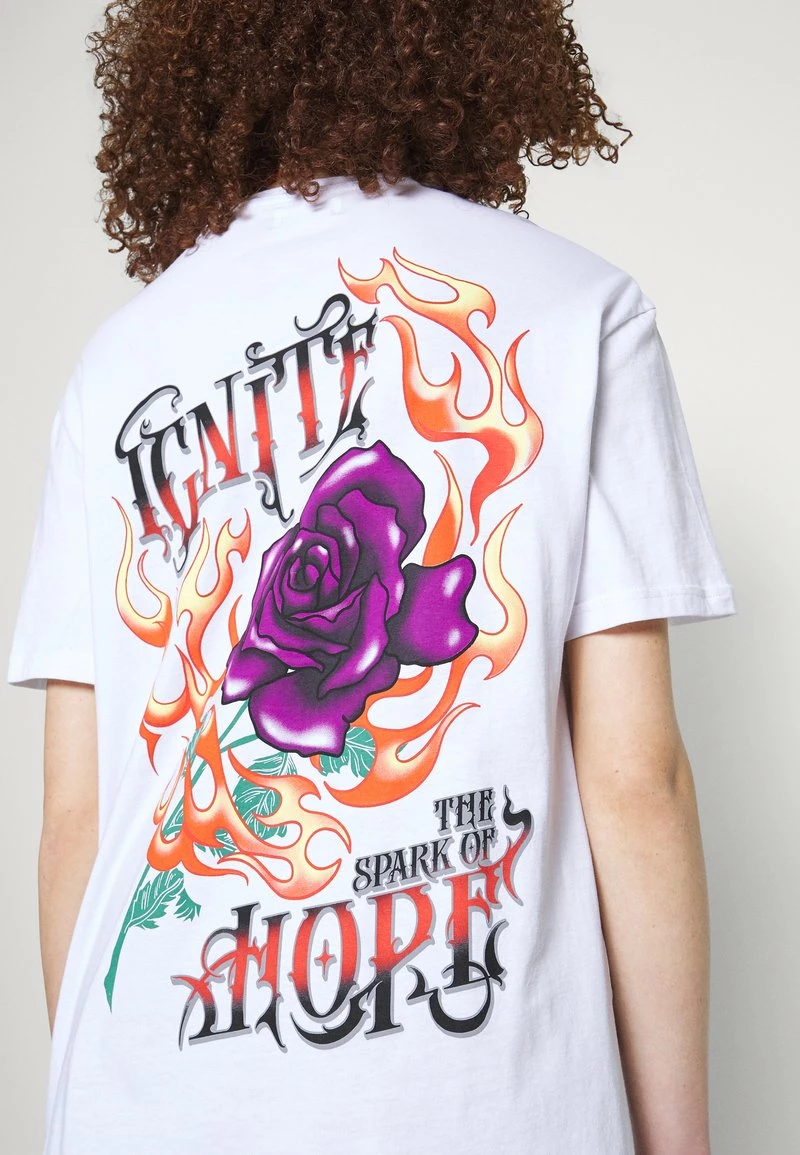 YOURTURN GRAPHIC TEE UNISEX - T-shirt Con Stampa - White 8 YOURTURN GRAPHIC TEE UNISEX - T-shirt Con Stampa - White - immagine 6