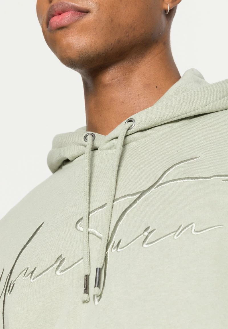 YOURTURN BOLD BRANDING HOODIE UNISEX - Felpa Con Cappuccio - Green 7 YOURTURN BOLD BRANDING HOODIE UNISEX - Felpa Con Cappuccio - Green - immagine 5