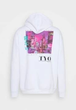 YOURTURN TOKYO STREET HOODIE UNISEX - Felpa Con Cappuccio - White 7 YOURTURN TOKYO STREET HOODIE UNISEX - Felpa Con Cappuccio - White -Sconto YOURTURN in Italia 9a5102073a334cf4a459fa3b0d17b96d