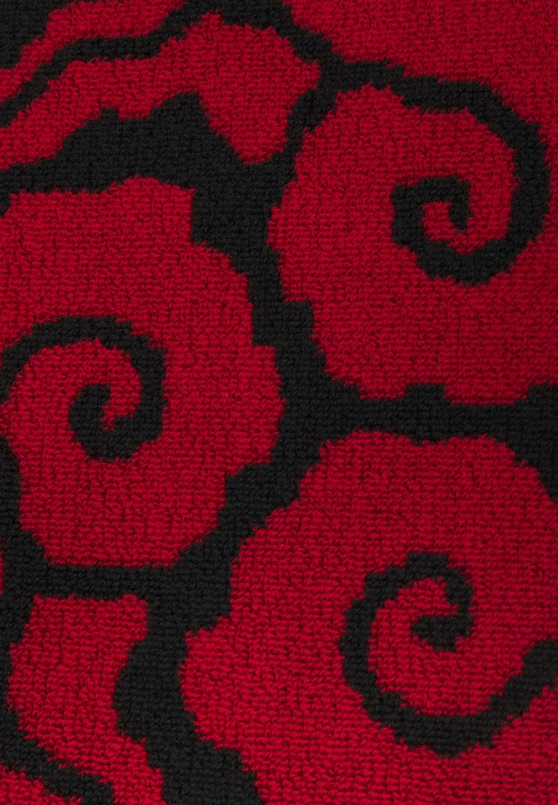 YOURTURN BEACH TOWEL 180x100CM 500 GSM - Telo Mare - Black/red, Uomo 3 YOURTURN BEACH TOWEL 180x100CM 500 GSM - Telo Mare - Black/red, Uomo - immagine 2