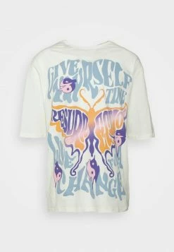 YOURTURN UNISEX - T-shirt Con Stampa - Off-white