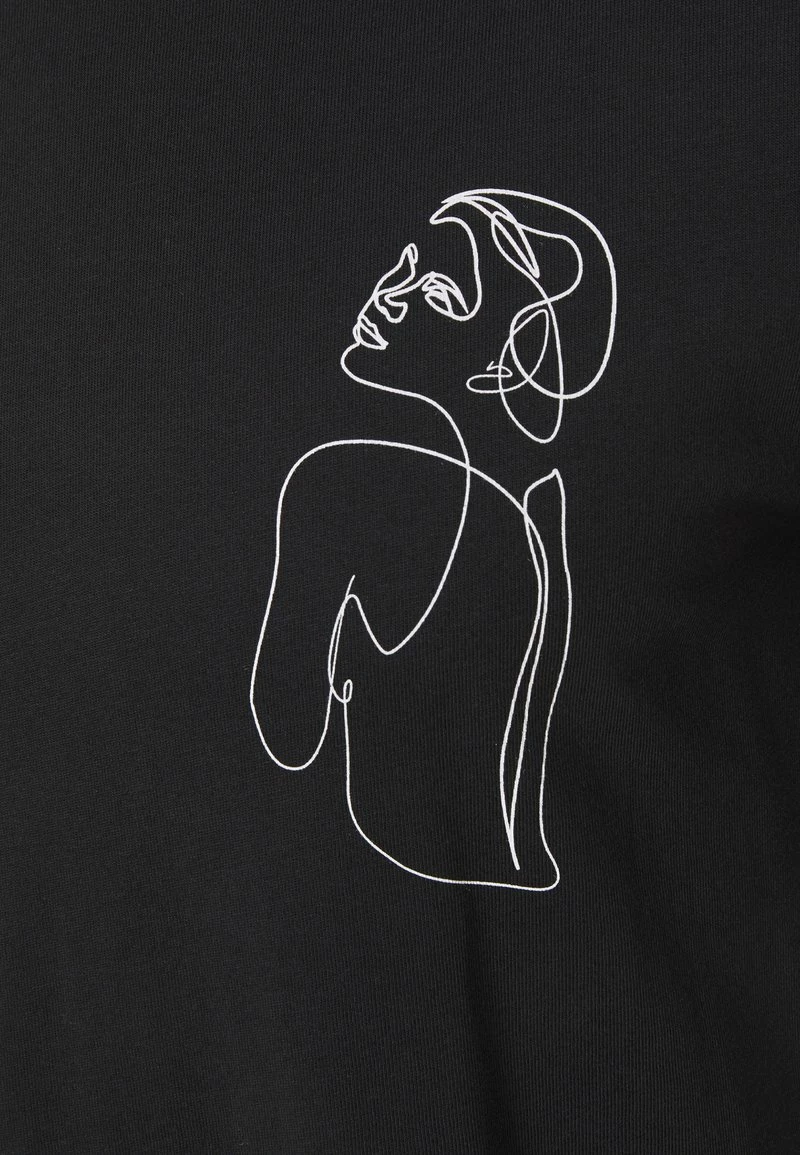 YOURTURN STAR SIGN LOGO UNISEX - T-shirt Con Stampa - Black 5 YOURTURN STAR SIGN LOGO UNISEX - T-shirt Con Stampa - Black - immagine 3