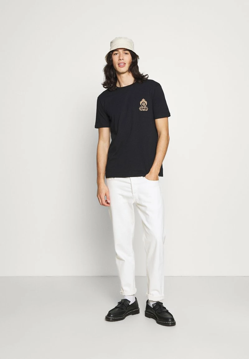 YOURTURN UNISEX - T-shirt Con Stampa - Black/yellow 4 YOURTURN UNISEX - T-shirt Con Stampa - Black/yellow - immagine 2