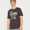 YOURTURN PERCISTENCE GRAPHIC T-SHIRT UNISEX - T-shirt Con Stampa - Brown