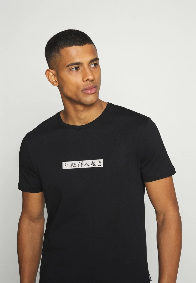 YOURTURN Unisex T-shirt Con Stampa - Black 6 YOURTURN Unisex T-shirt Con Stampa - Black - immagine 4