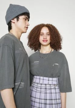 YOURTURN UNISEX - T-shirt Con Stampa - Grey