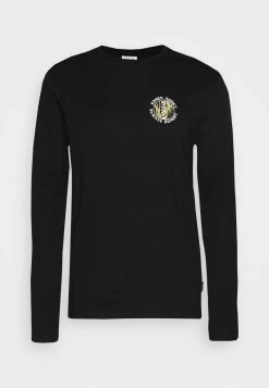 YOURTURN Unisex Maglietta A Manica Lunga - Black -Sconto YOURTURN in Italia b4e35eb192ac426fb80fc2c44d4f7395