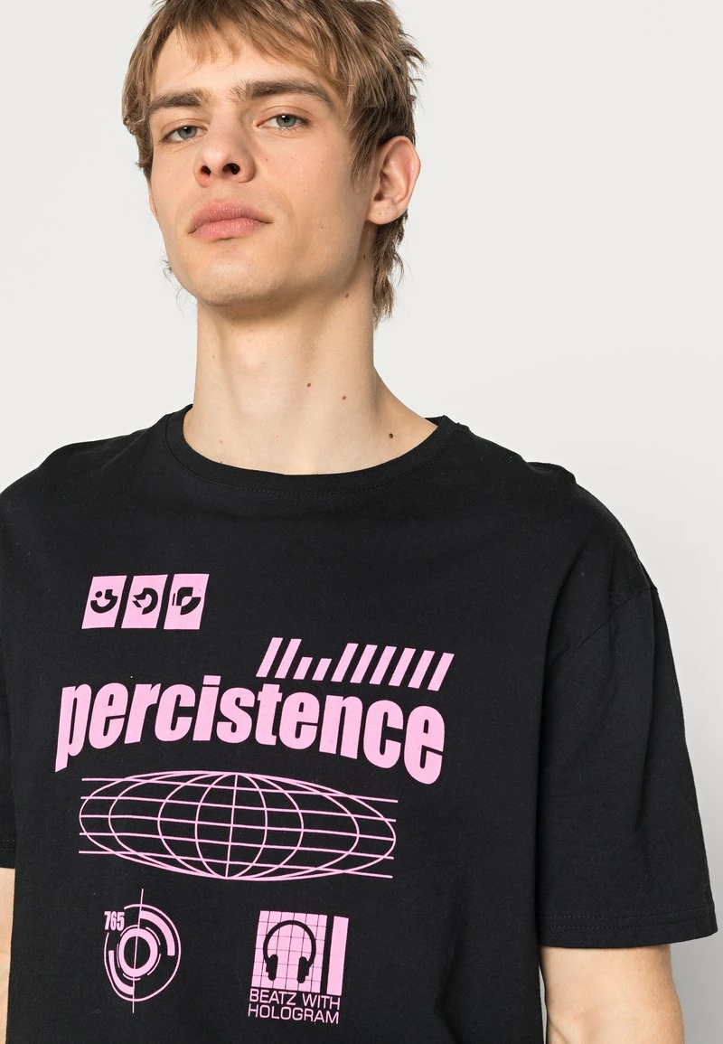 YOURTURN PERCISTENCE GRAPHIC T-SHIRT UNISEX - T-shirt Con Stampa - Black 7 YOURTURN PERCISTENCE GRAPHIC T-SHIRT UNISEX - T-shirt Con Stampa - Black - immagine 5