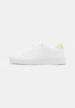 YOURTURN UNISEX - Sneakers Basse - White/yellow