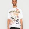YOURTURN SKULL FLAME GRAPHIC T-SHIRT UNISEX - T-shirt Con Stampa - White -Sconto YOURTURN in Italia bc23a191c9c0427abcdb3bfa51a8e9a4
