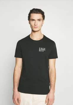 YOURTURN T-shirt Con Stampa - Black, Unisex