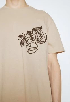 YOURTURN GRAPHIC TEE UNISEX - T-shirt Con Stampa - Tan -Sconto YOURTURN in Italia bee0dc95b5a243b6b5513cd8feba1499