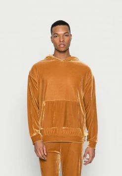 YOURTURN FESTIVE HOODIE UNISEX - Felpa Con Cappuccio - Gold