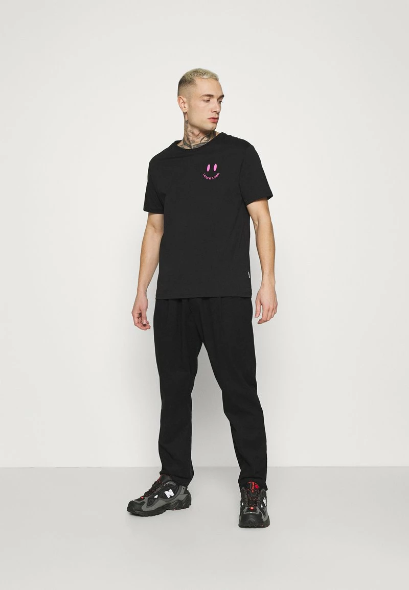 YOURTURN Unisex T-shirt Con Stampa - Black 4 YOURTURN Unisex T-shirt Con Stampa - Black - immagine 2