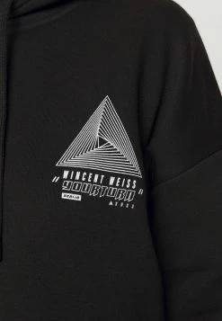 YOURTURN WINCENT WEISS TRIANGLE LOGO UNISEX - Felpa Con Cappuccio - Black -Sconto YOURTURN in Italia c7b1ae855c2c4a578f7f443583019ec7