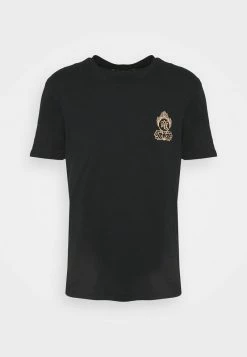 YOURTURN UNISEX - T-shirt Con Stampa - Black/yellow 12 YOURTURN UNISEX - T-shirt Con Stampa - Black/yellow -Sconto YOURTURN in Italia cb0e6677bf224865b91833429ee03977