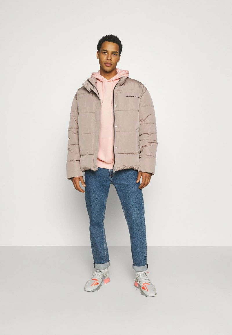 YOURTURN UNISEX - Felpa Con Cappuccio - Pink 4 YOURTURN UNISEX - Felpa Con Cappuccio - Pink - immagine 2