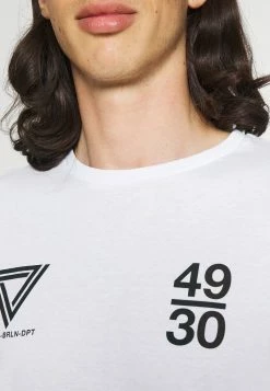 YOURTURN UNISEX - Maglietta A Manica Lunga - White -Sconto YOURTURN in Italia d157b5645ab842cca912094d99a03718