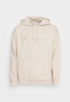 YOURTURN BOLD BRANDING HOODIE UNISEX - Felpa Con Cappuccio - Beige -Sconto YOURTURN in Italia d164d11535be49a79e6ad448f736f9d9