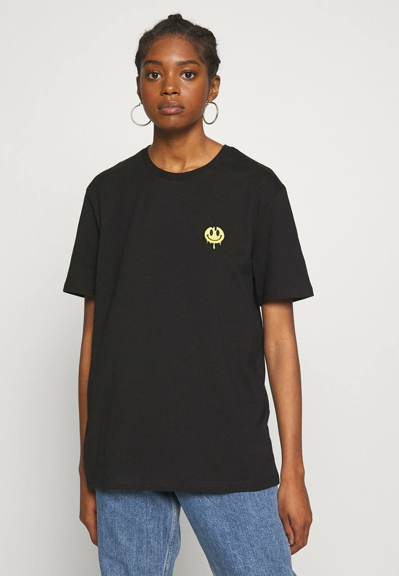 YOURTURN Unisex T-shirt Con Stampa - Black 6 YOURTURN Unisex T-shirt Con Stampa - Black - immagine 4