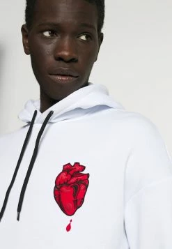 YOURTURN Felpa Con Cappuccio - White, Unisex -Sconto YOURTURN in Italia d5bec16791984c3e827a91af0b906b50