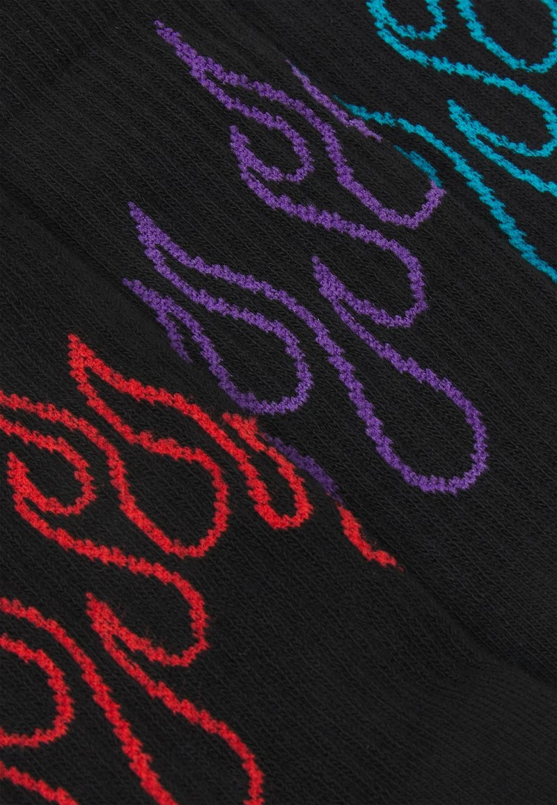 YOURTURN 3 PACK - Calze - Black/red/purple, Uomo 4 YOURTURN 3 PACK - Calze - Black/red/purple, Uomo - immagine 2