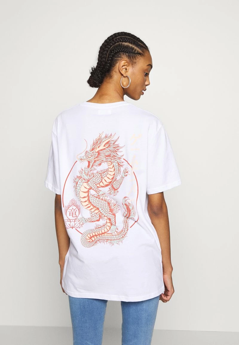 YOURTURN UNISEX - T-shirt Con Stampa - White 6 YOURTURN UNISEX - T-shirt Con Stampa - White - immagine 4