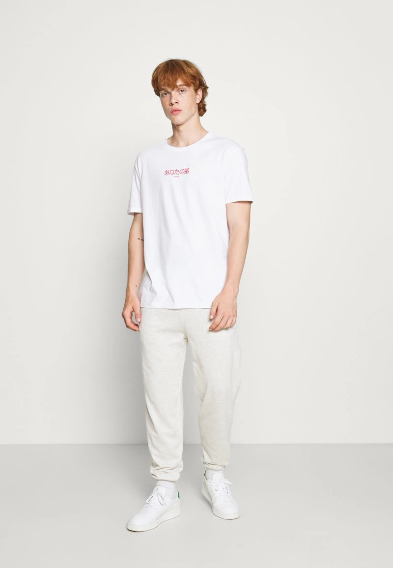 YOURTURN Unisex T-shirt Con Stampa - White 4 YOURTURN Unisex T-shirt Con Stampa - White - immagine 2