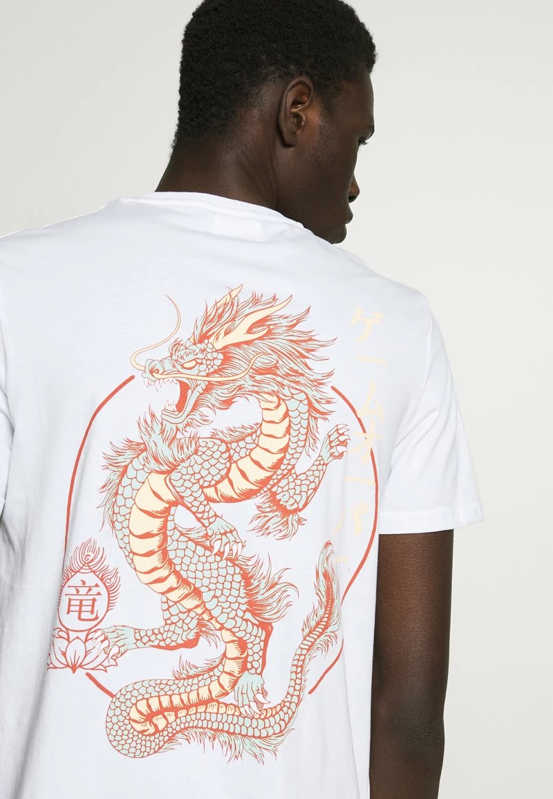 YOURTURN UNISEX - T-shirt Con Stampa - White 9 YOURTURN UNISEX - T-shirt Con Stampa - White - immagine 7