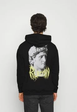 YOURTURN UNISEX - Felpa Con Cappuccio - Black